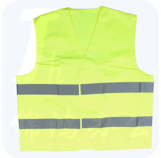 代尔塔 404401 两横 黄色反光背心 反光马甲