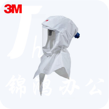 3M S-707 头罩 均码 白色 10个/箱