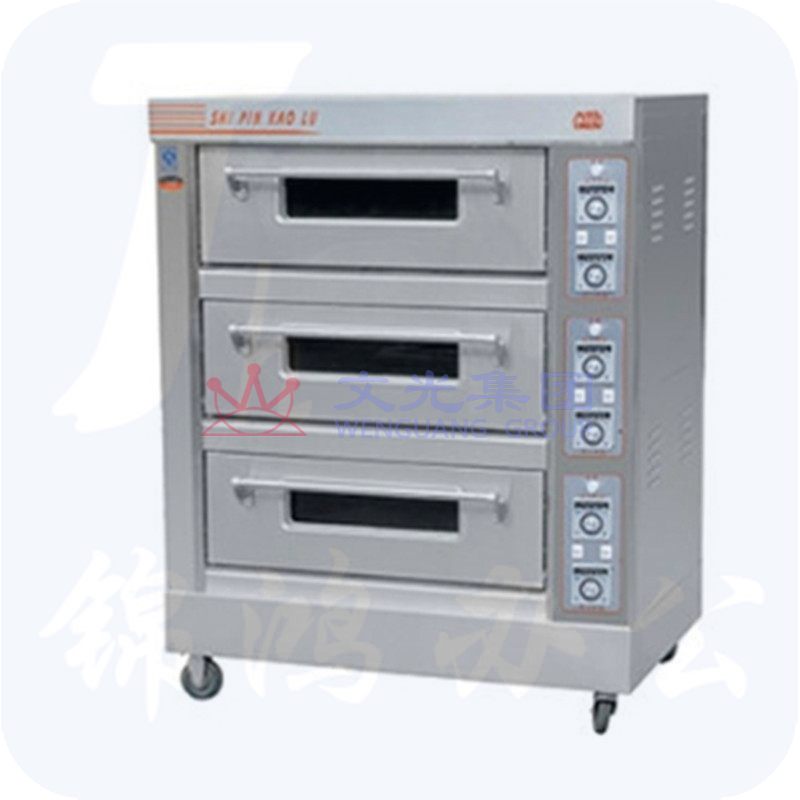 兴都 三层三盘电烤箱  9.6KW/380V  货号：YC