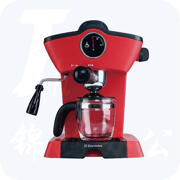伊莱克斯 EGCM1000 咖啡机 800W(单位：台) 红