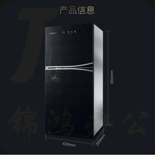康宝（Canbo）  厨房立式碗筷柜 双层大容量负离子中温二星级高温无菌储存 XDZ160-PN(160升/高温/无菌储存)