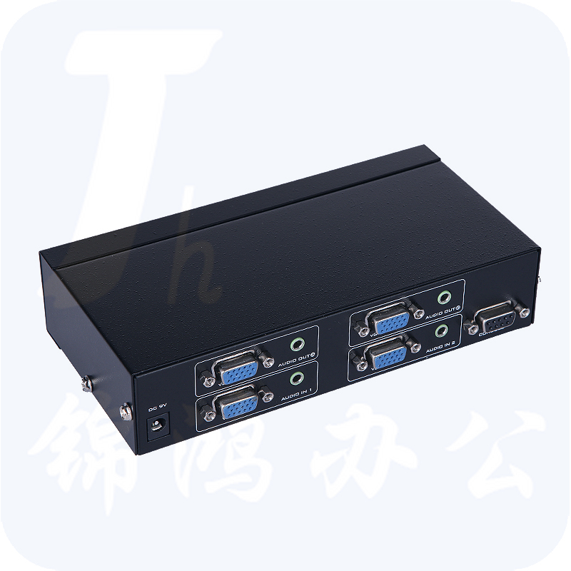 迈拓维矩MT-VT212 vga矩阵切换器音频视频2进2出高清监控矩阵切换器