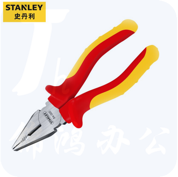 史丹利（STANLEY）FatMax系列绝缘钢丝钳 老虎钳 电工钳6.5英寸84-000-23货号：JC