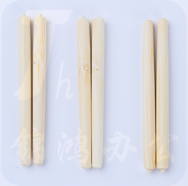 拼接筷子头50双 长筷子头 可换筷头 加长火锅筷头 一次性筷头家用酒店用 7cm