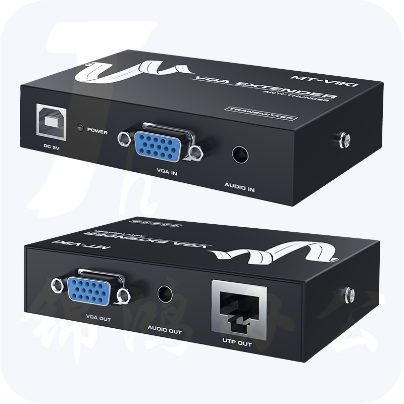 迈拓维矩MT-200T 网线转vga延长器200米网口rj45网络延伸传输信号放大器