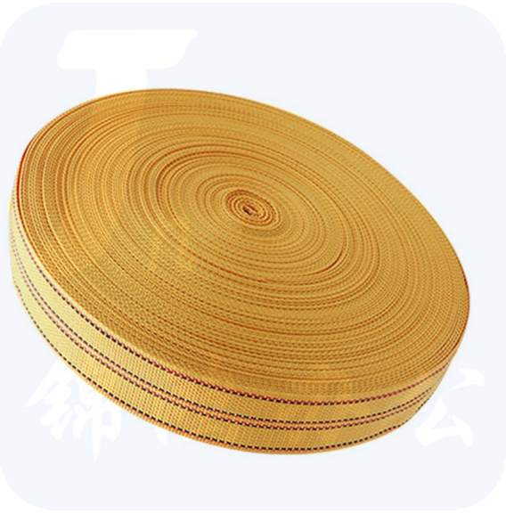 涤纶货车绑带刹车绳 捆绑带 拖车绳 高强度扁带绳  5cm宽 约50米长 货号：JC