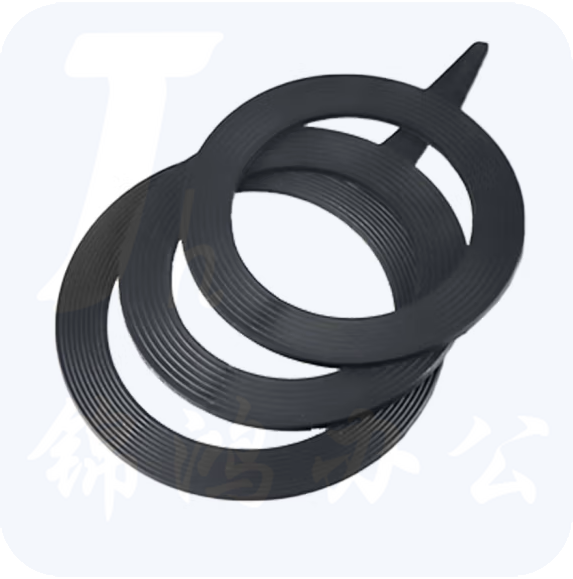 橡胶法兰垫片密封垫圈 DN50MM 货号：YC