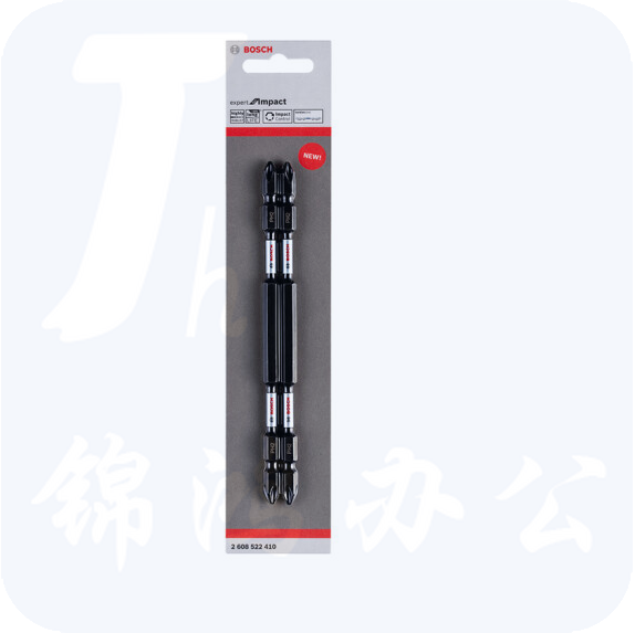 博世  专业级抗冲击单双头螺丝批头（小蛮腰） 150mm（2支装） 货号：JC