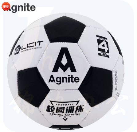 安格耐特 4号儿童学生足球 比赛训练机缝足球F1205