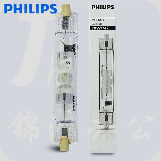 飞利浦  双端金卤灯  70W/742_4000K中性光  货号：ZF