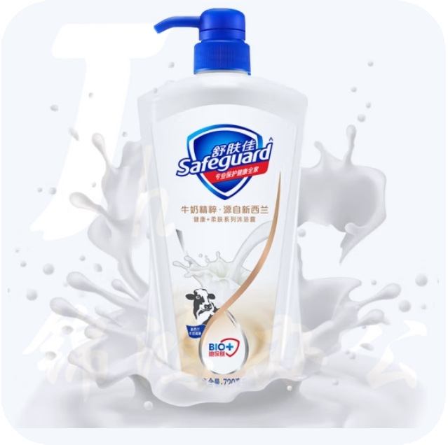 舒肤佳沐浴露 牛奶1L沐浴液