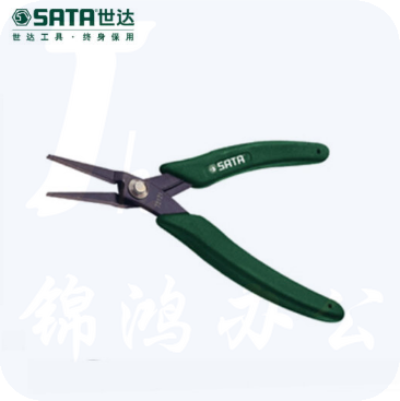 世达（SATA）防静电手柄平口钳5"货号75121