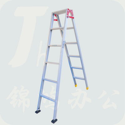 登月 3米 铝合金折合梯