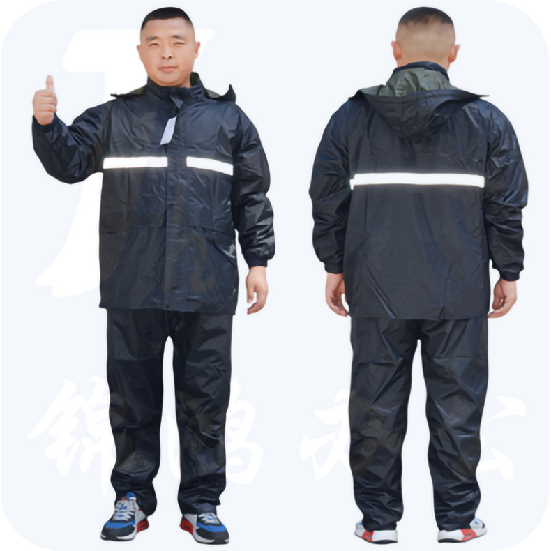 龙霸 PVC合成 雨衣雨裤分体套装 AF0101000390