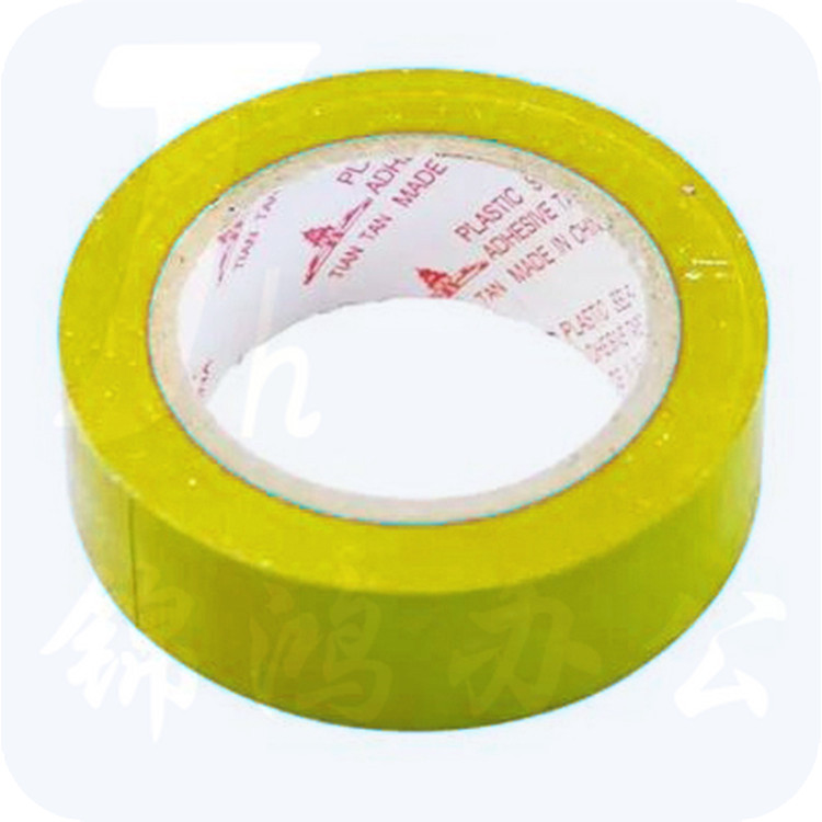 天坛 17mmx20yd 黄 塑包布