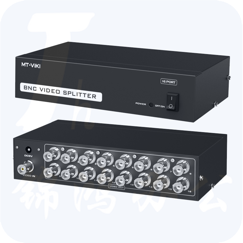 迈拓维矩MT-1016BC bnc分配器一分16高清监控视频摄像头分支1进16出