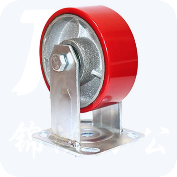 6寸 兰聚氨酯PU定向轮