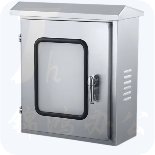 双层门防雨不锈钢配电箱500*600*250mm