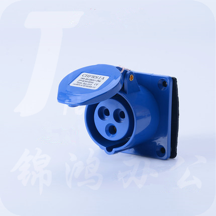 巨联（JULIAN） 防水 明装  插座  工业航空插头插座 防水防尘连接器（颜色随机）