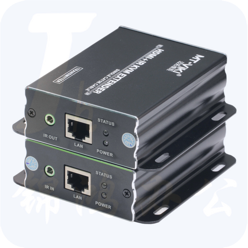 迈拓维矩MT-120HK hdmi带键盘鼠标传输器kvm网络延长器usb网线延长器 单接收器