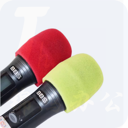 一次性麦克风套防喷罩 话筒套海绵 1000个/包  货号：HXE