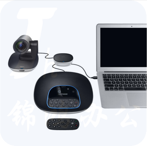 罗技(Logitech) 视频高清广角系统电脑摄像头高端商务电话会议 CC3500e 音视频会议摄像头