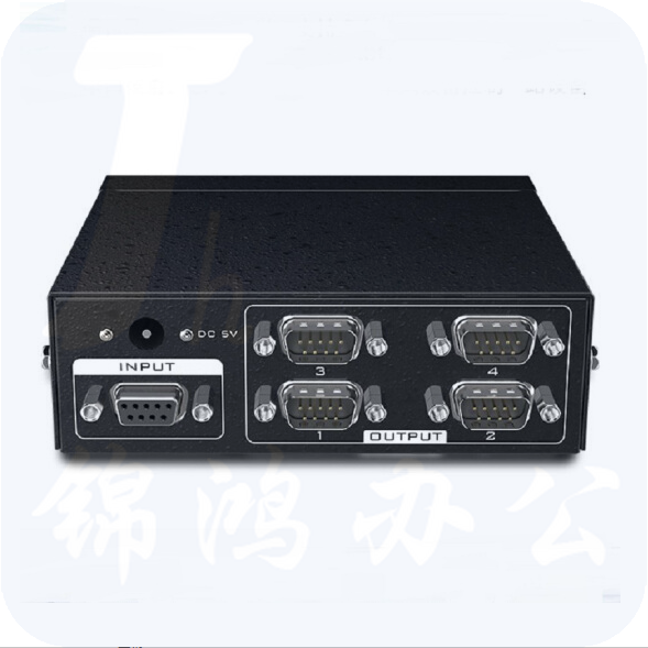 迈拓维矩 RS232串口分配器1进4出支持双向 级联 MT-RS104