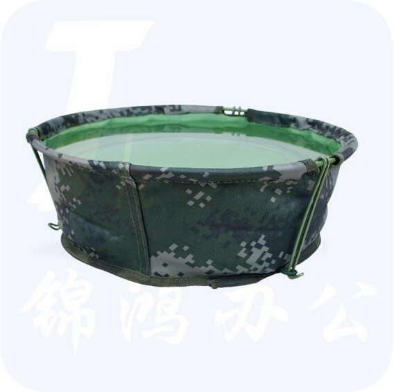 军事软体脸盆 迷彩单兵户外脸盆 脸盆  货号：JC