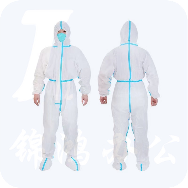 韵豪隆  防护服 带脚套  60件/箱  货号：JC
