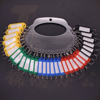 金属钥匙盘带分类牌 30位