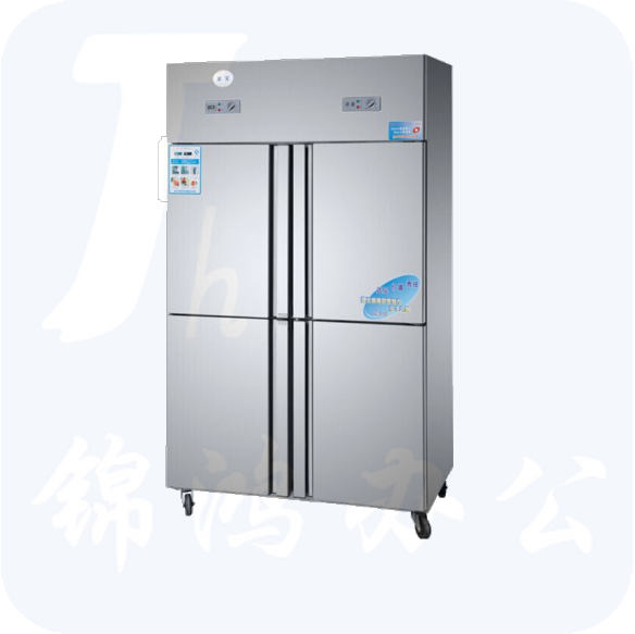 盛宝四门冰柜 全不锈钢冰柜立式大容量