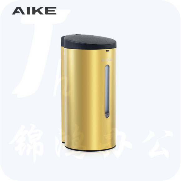 艾克（AIKE）不锈钢皂液器 全自动感应洗手液器AK1205 金色