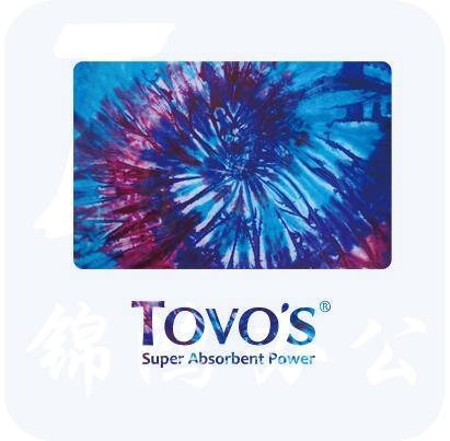 TOVO'S运动系列吸水巾游泳巾速干巾-炫彩系列-深海  货号：JC