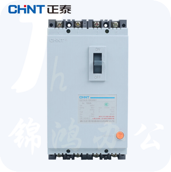 正泰 DZ15LE-100/4901-100A  塑壳断路器  货号：YC