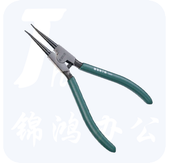 世达（SATA）轴用直口卡簧钳7"货号  72001