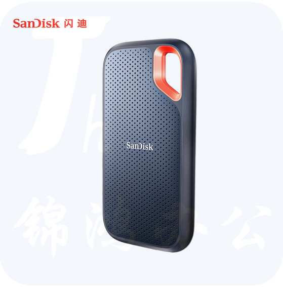 闪迪 4TB Type-c 移动固态硬盘 E61极速移动版 传输速度1050MB/s IP55等级三防保护