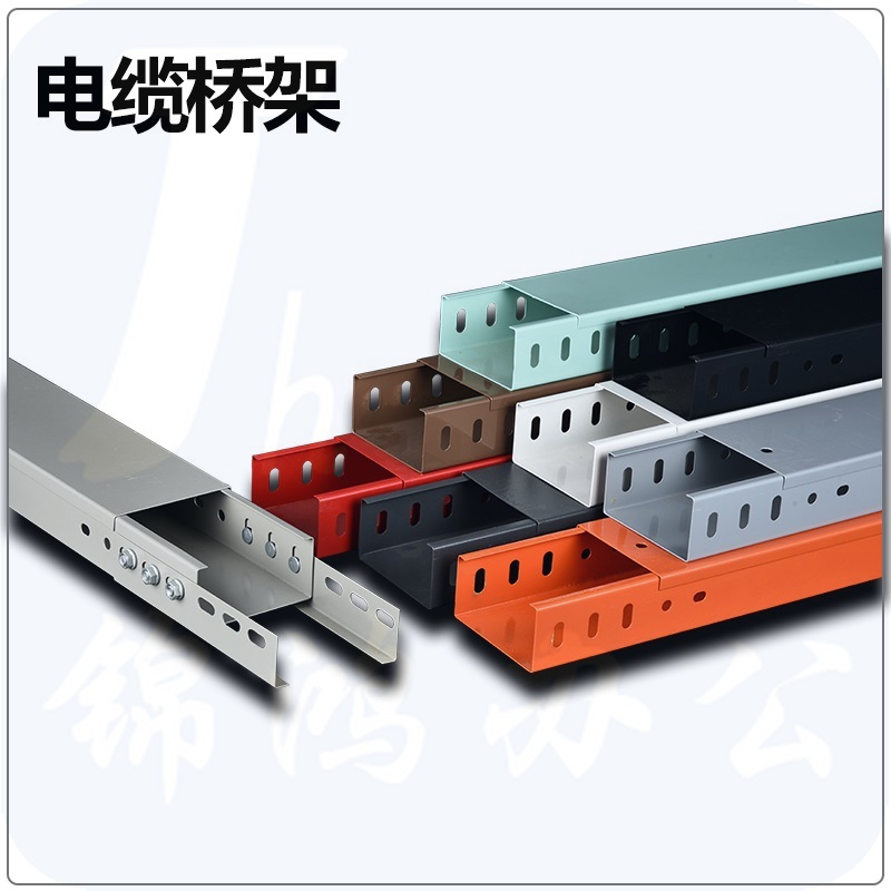 电缆桥杆50*100  带防火喷漆 2米/根