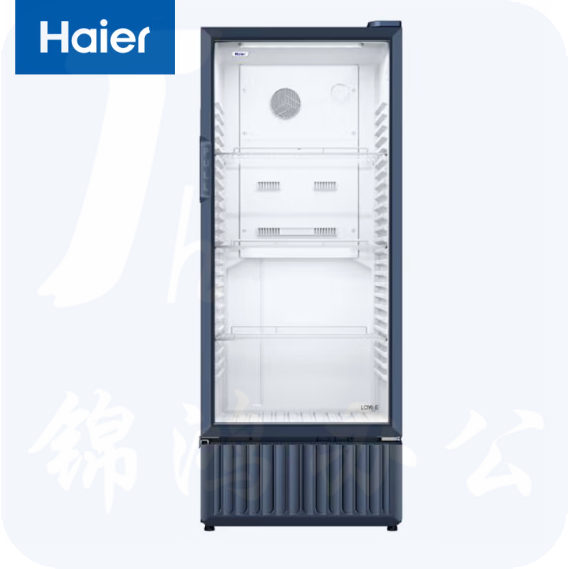 海尔 立式展示柜 冷藏柜饮料柜 280升大容量 风冷自动化霜中空玻璃门  SC-309J