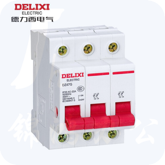 DELIXI/德力西隔离开关	DZ47G 3P 16A/25A/32A 下单备注