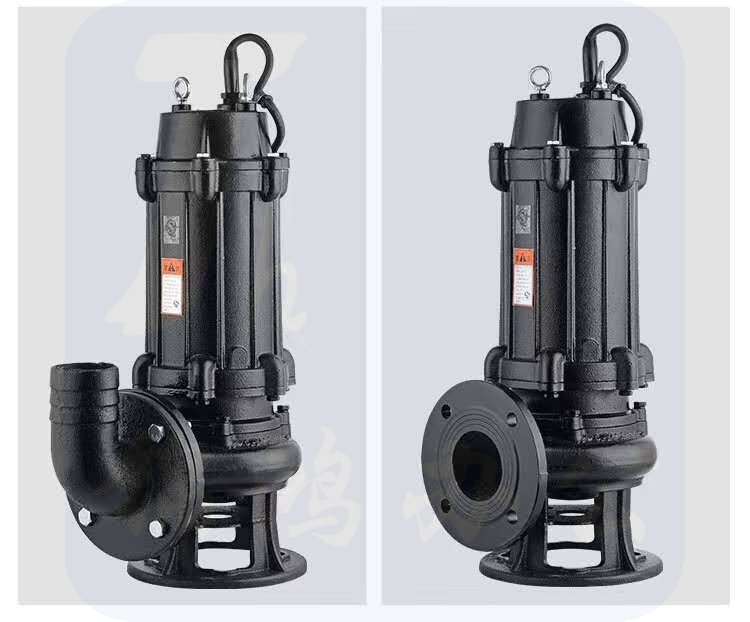 上海人民  WQK65-15-5.5 家用切割式污水泵 潜水泵切割泵 口径80流量65m²/h扬程15米功率5.5KW（不含安装）