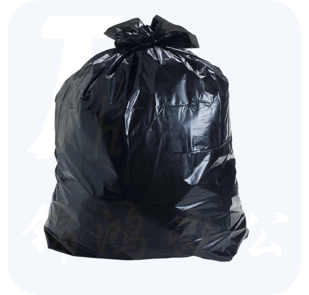 加大平口垃圾袋  黑色垃圾袋140cm*150cm  5000个起订  货号：JC