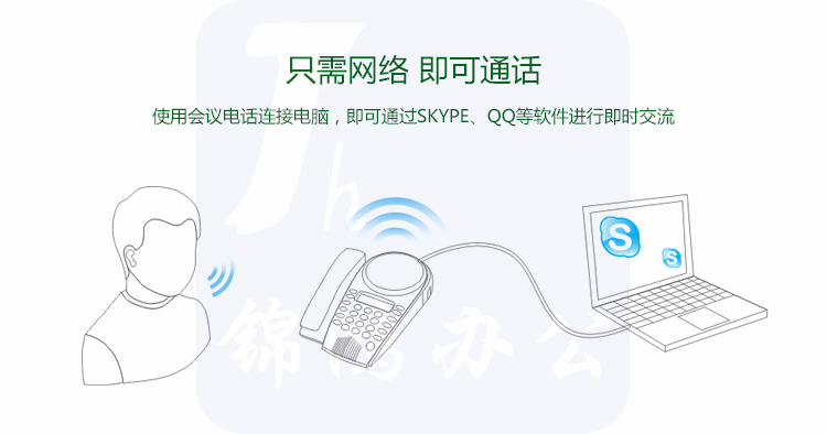 好会通（Meeteasy） MidEX 扩展型 会议电话机/音频会议系统电话机/全向麦克风/八爪鱼会议电话-京东