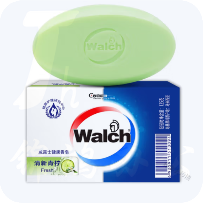 威露士健康香皂 清新青柠 125g 温和洁净 滋养呵护