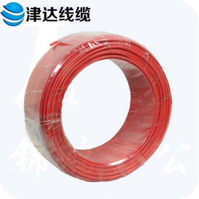 津达电缆 ZCN-BV-红色16平方 耐火阻燃塑铜线 100米/盘
