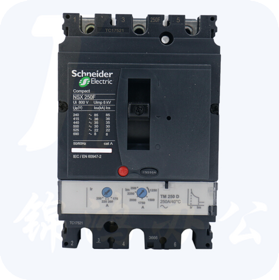 施耐德电气 NSX系列  NSX250F 固定式完整断路器空气开关
