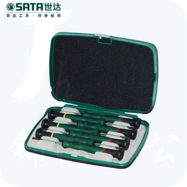 世达（SATA）7件一字、十字微型螺丝批组套货号09314