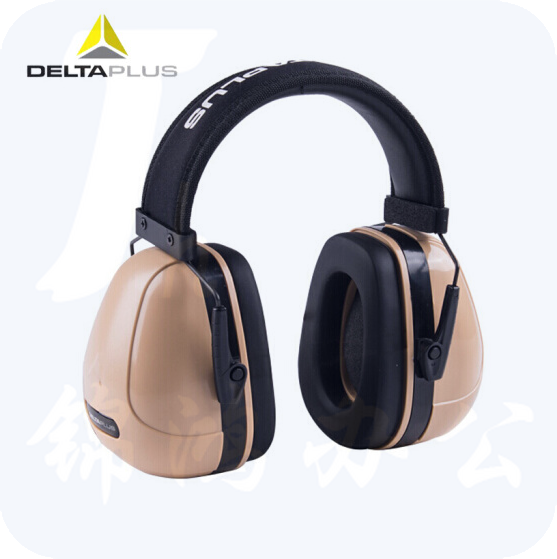 代尔塔 103016F1 马尼库尔防噪音耳罩 射击学习工厂劳保舒适款