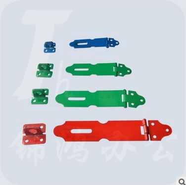 扣吊  锁鼻子 三色锁扣  吊扣 锁扣 65mm