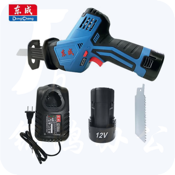 东成 DCJF15E 锂电马刀锯 双电版 充电式电锯往复锯 12V