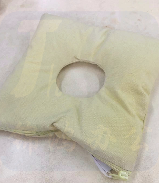 乳腺热竜包布袋 中孔直径6.5cm 外径19*19cm  货号：LJ